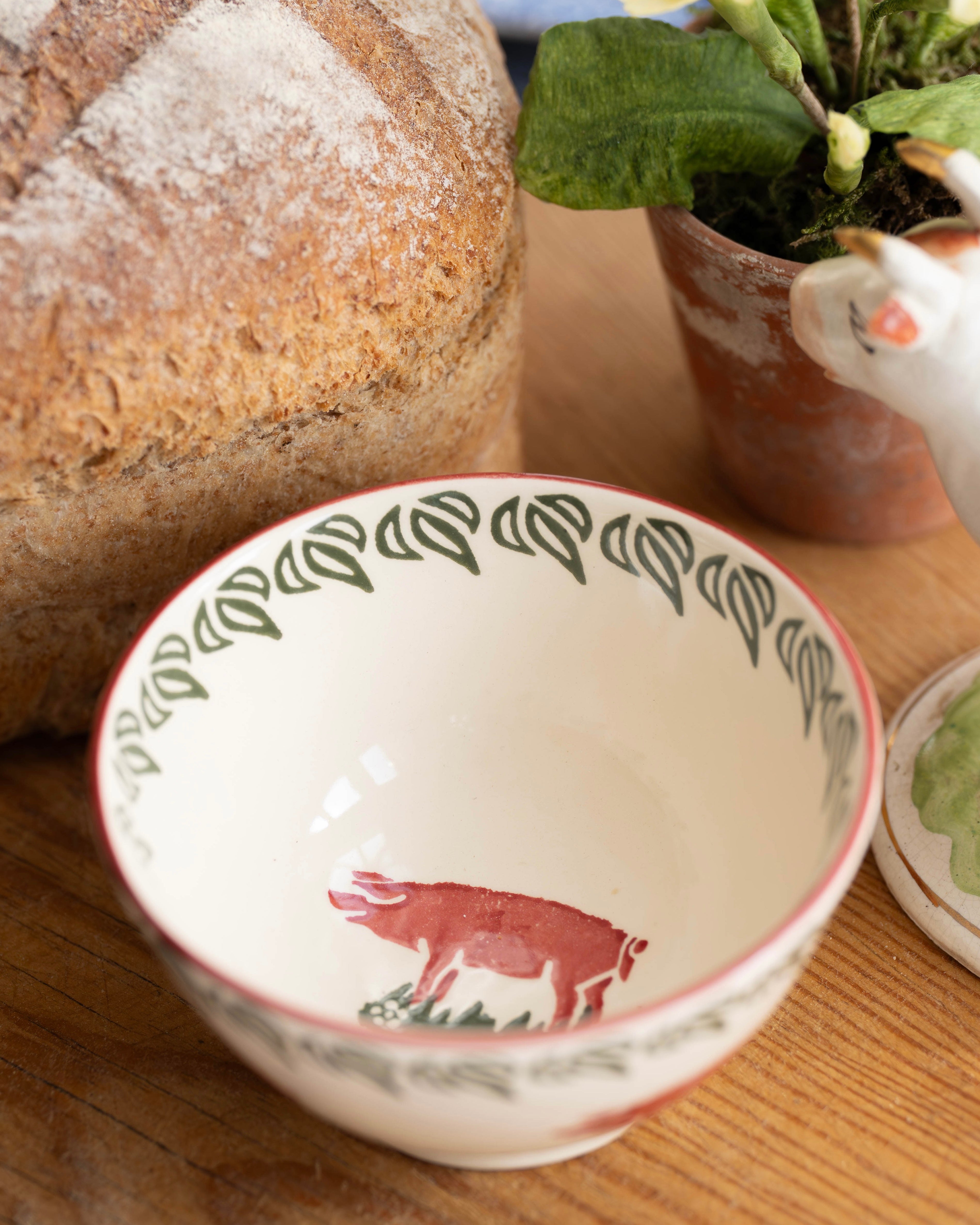 Pink Pig Bowl Small