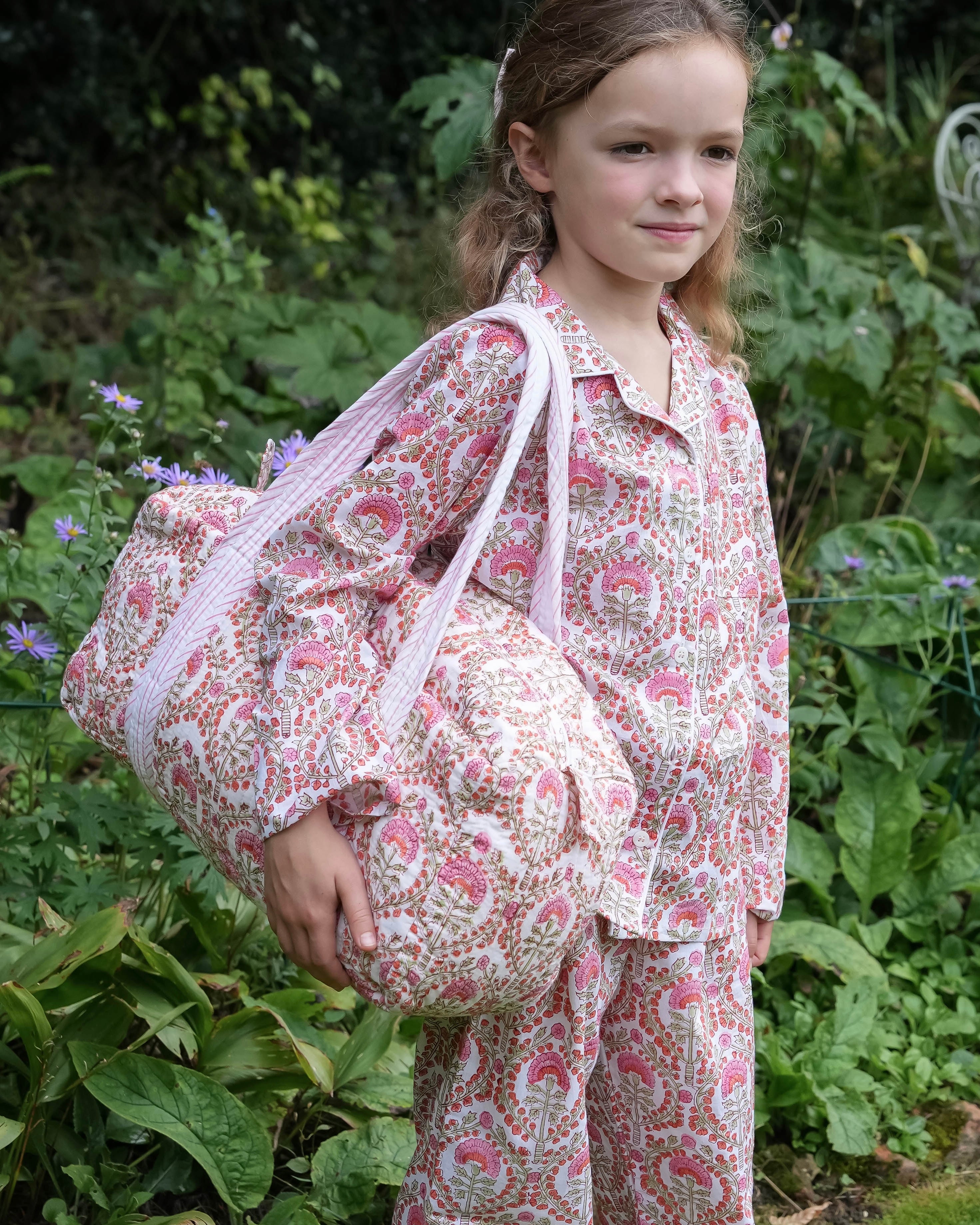 Mini Freya Handblocked Weekend Bag