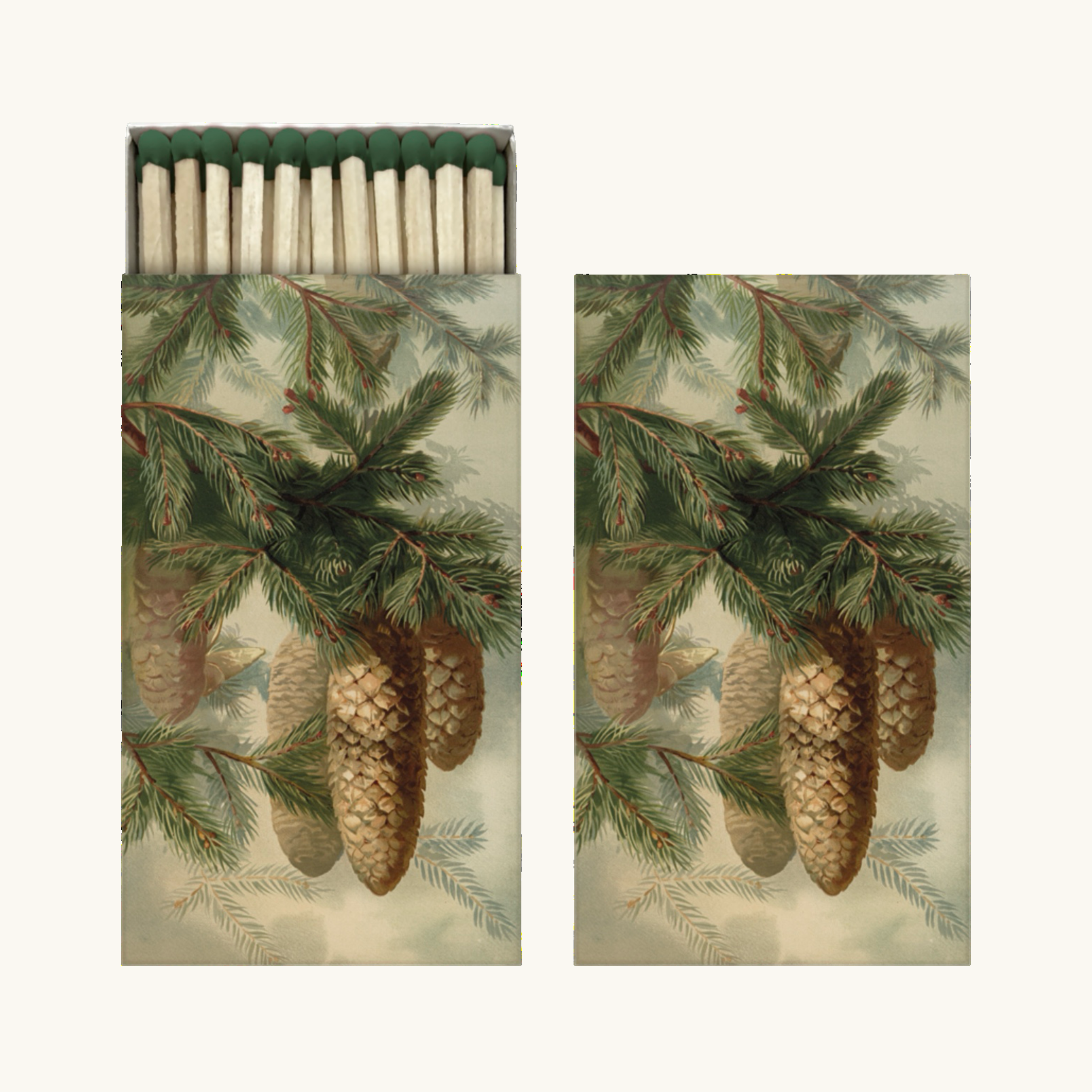 Festive Fir Cones Matches