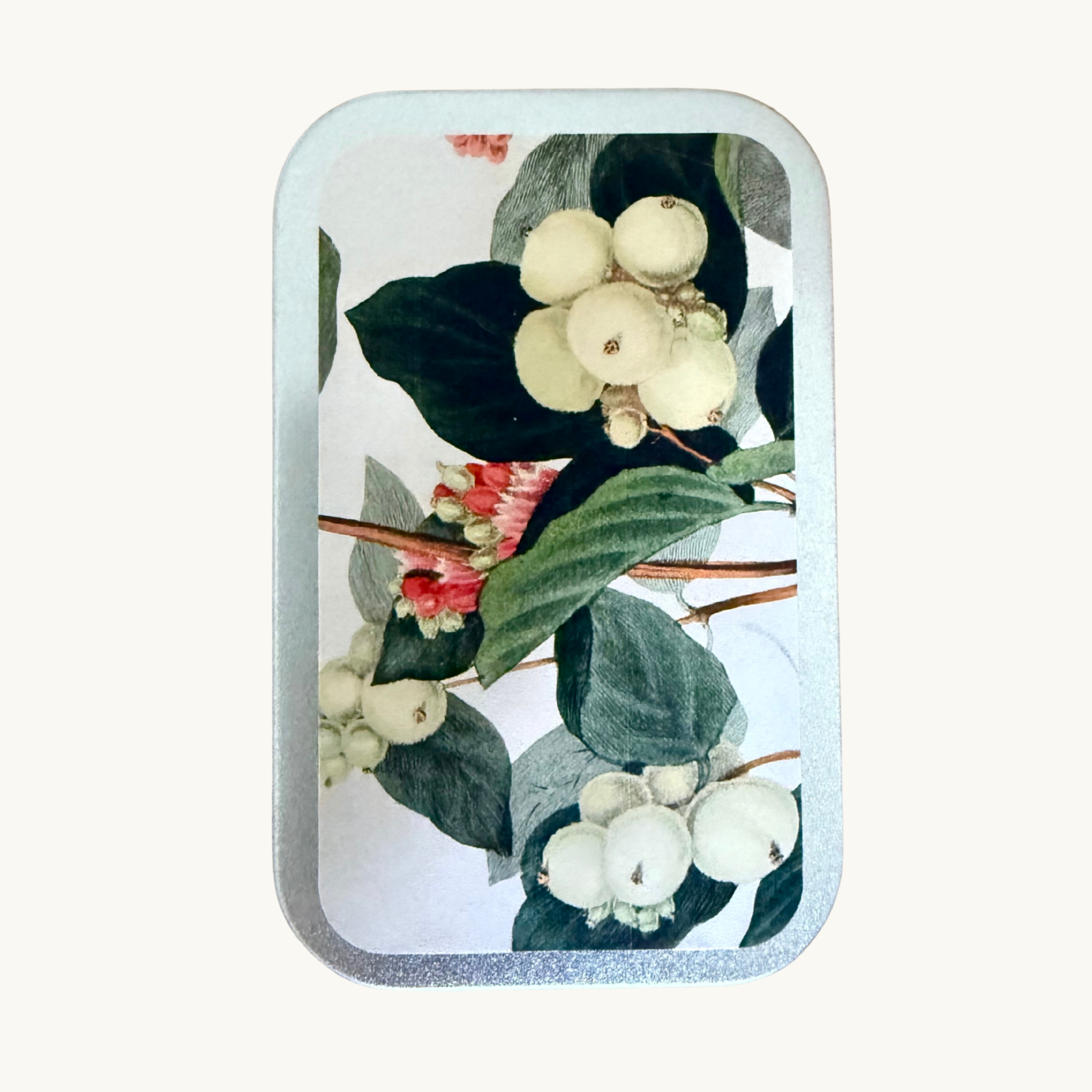 Vintage Festive Flowers Pastille Tins