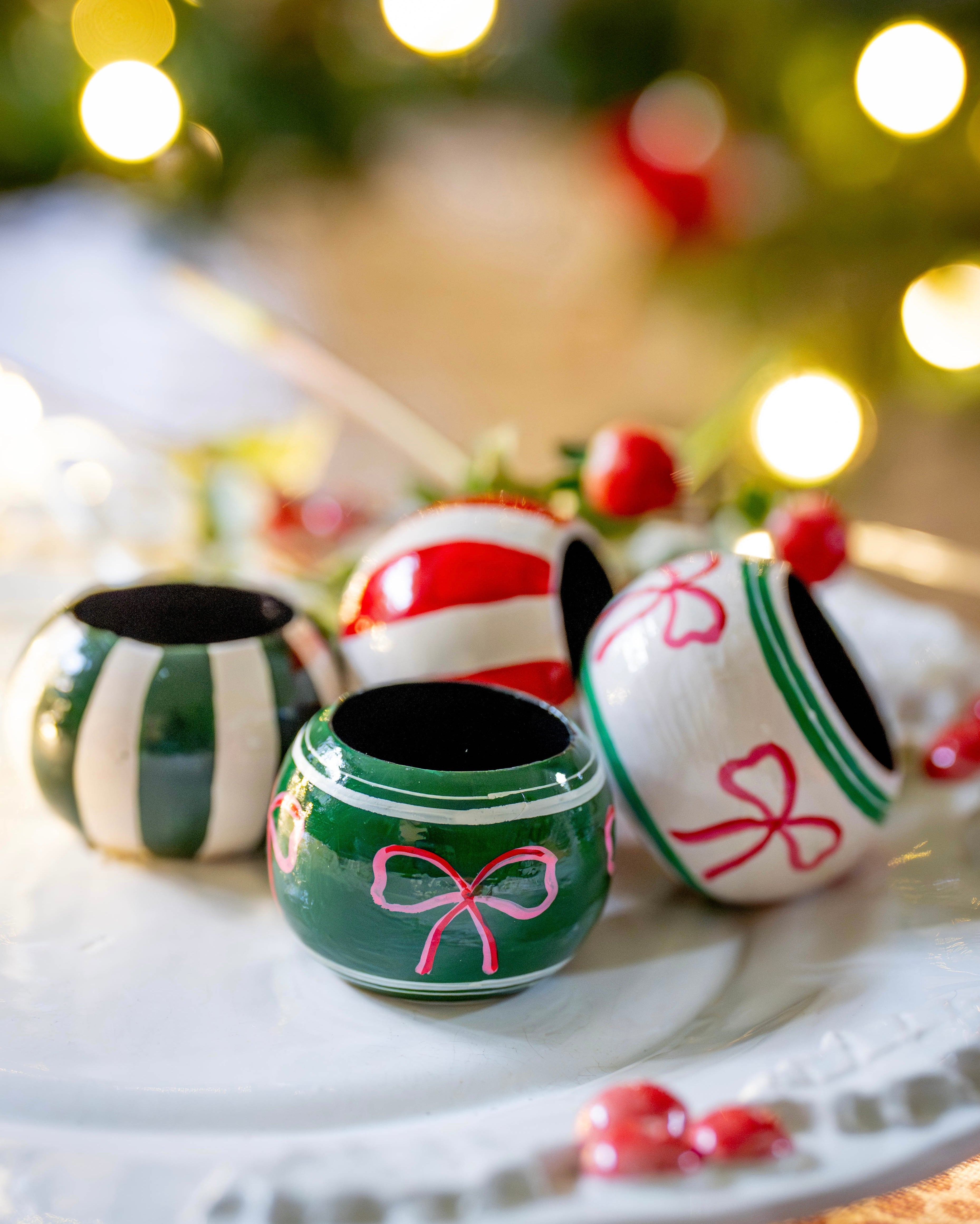 Festive Bow Napkin Ring