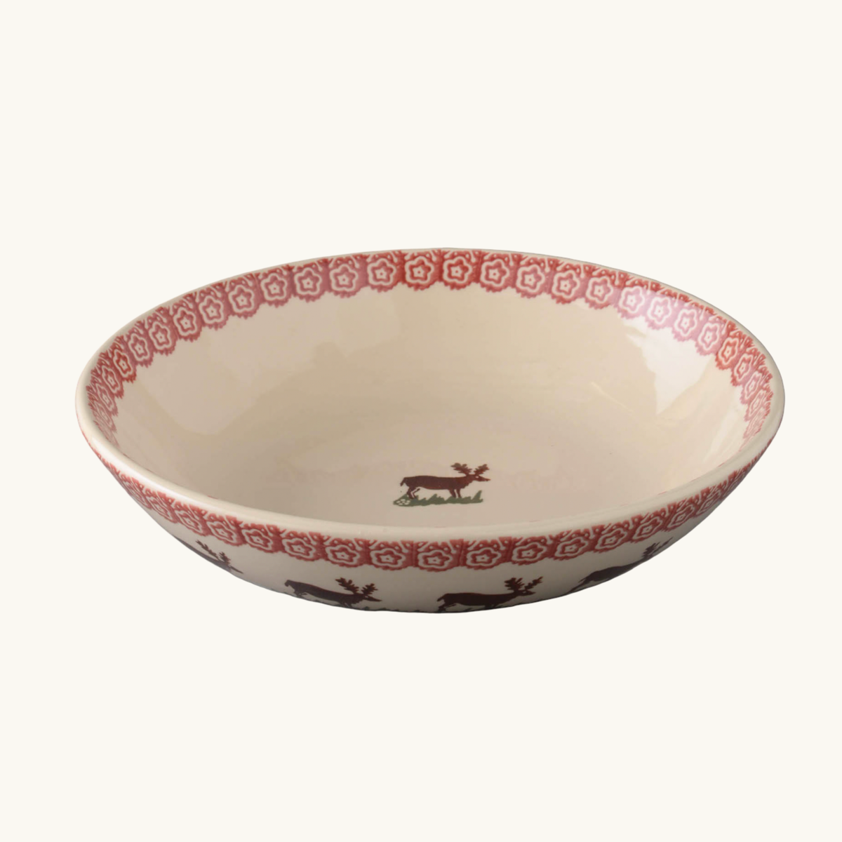 Reindeer Large Serving Dish