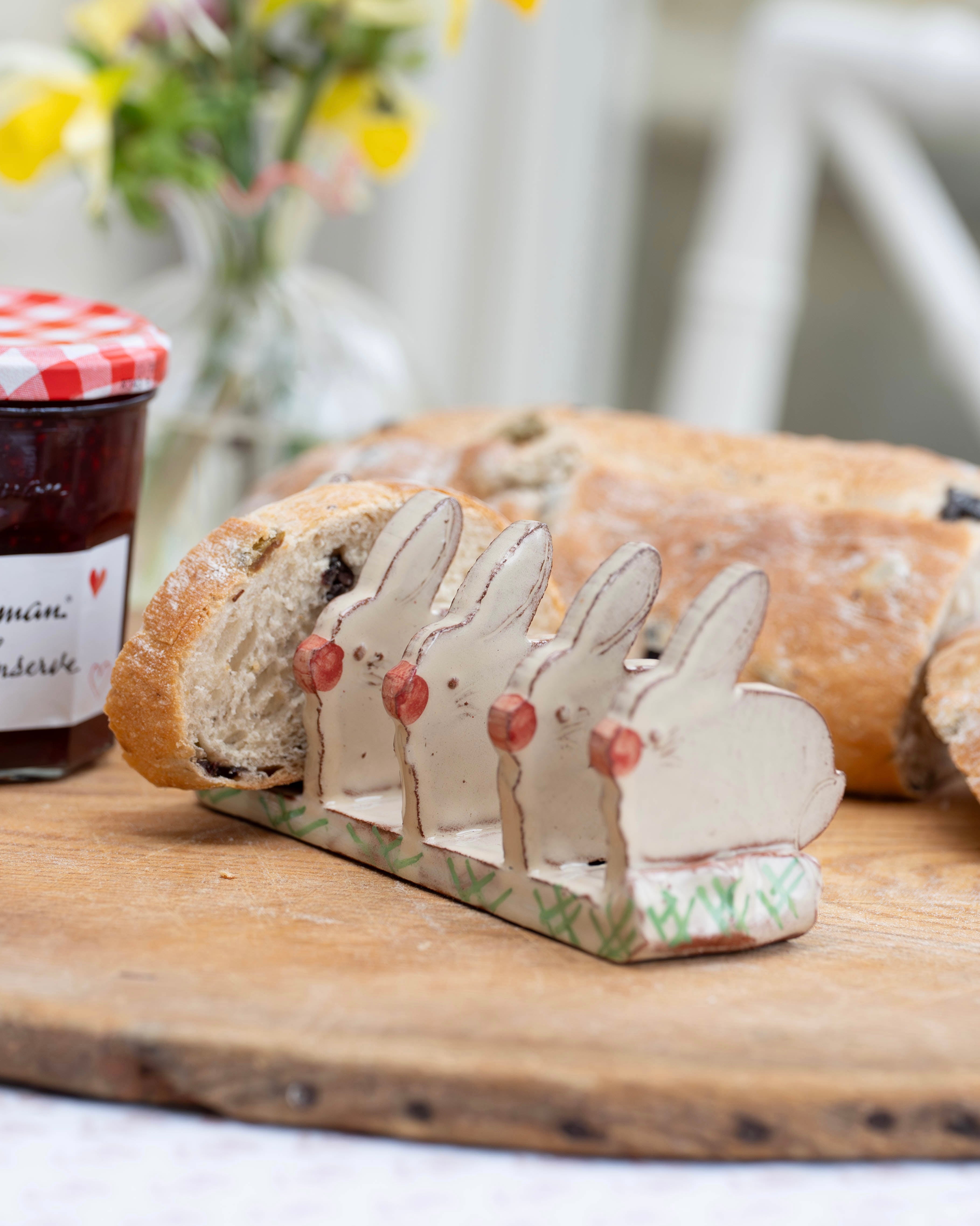 Bunnies Toast Rack