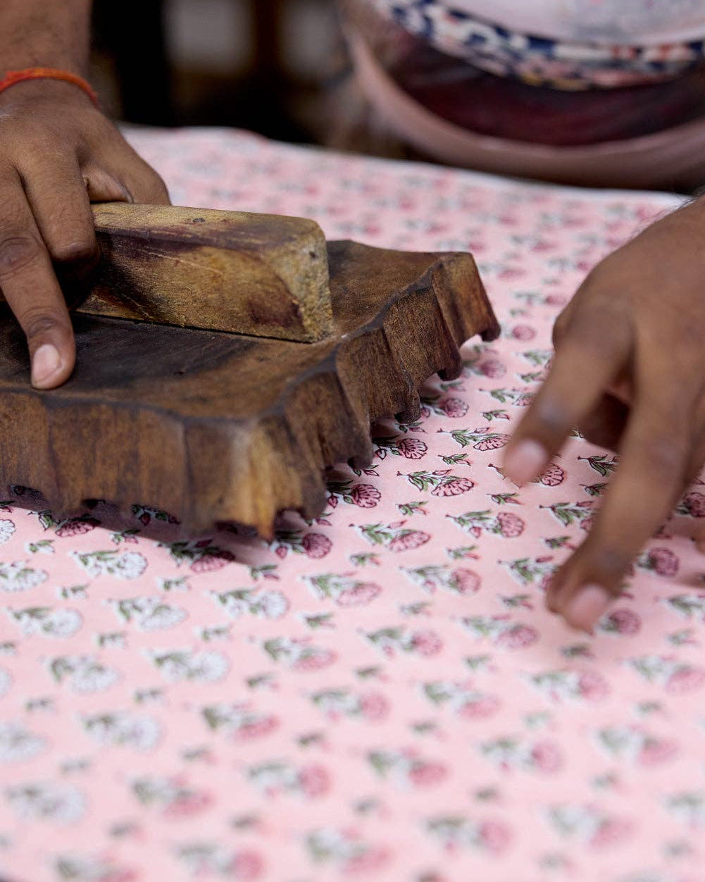 Blush Ditsy Floral Waste Paper Basket