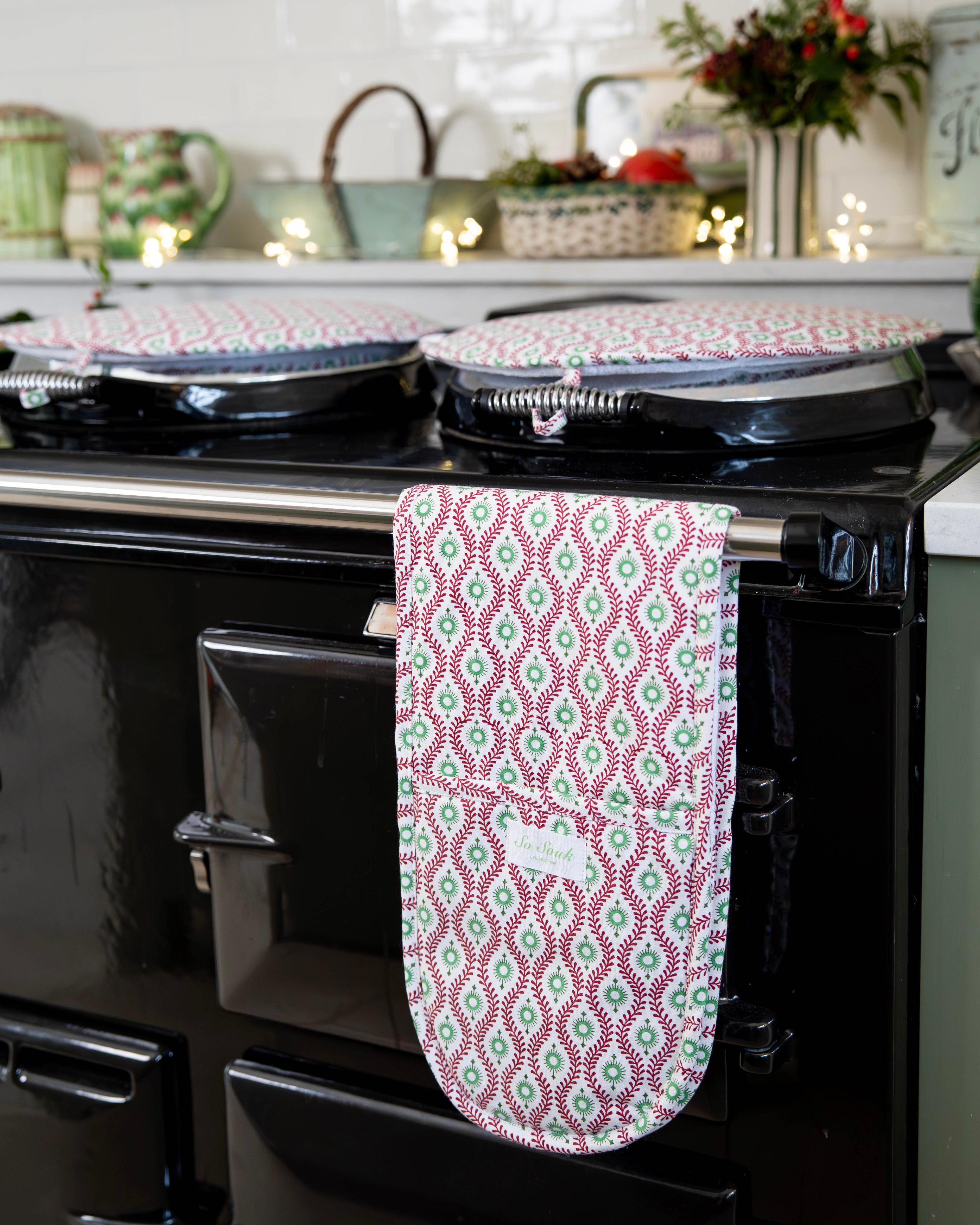 Festive Mila Oven Gloves