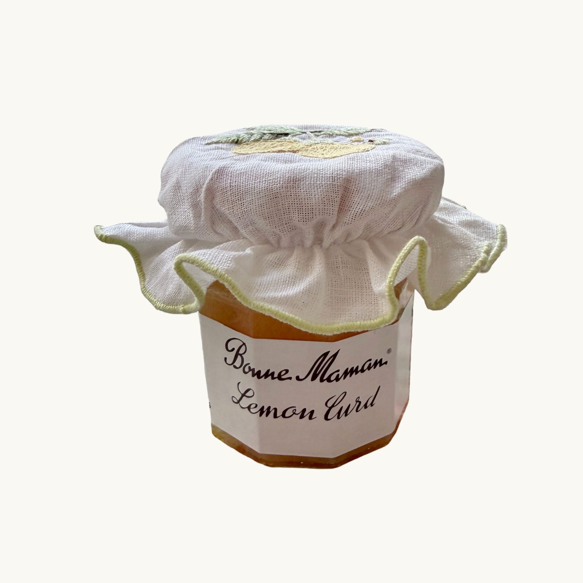 Hand Embroidered Jam Pot Covers (Set of 4)