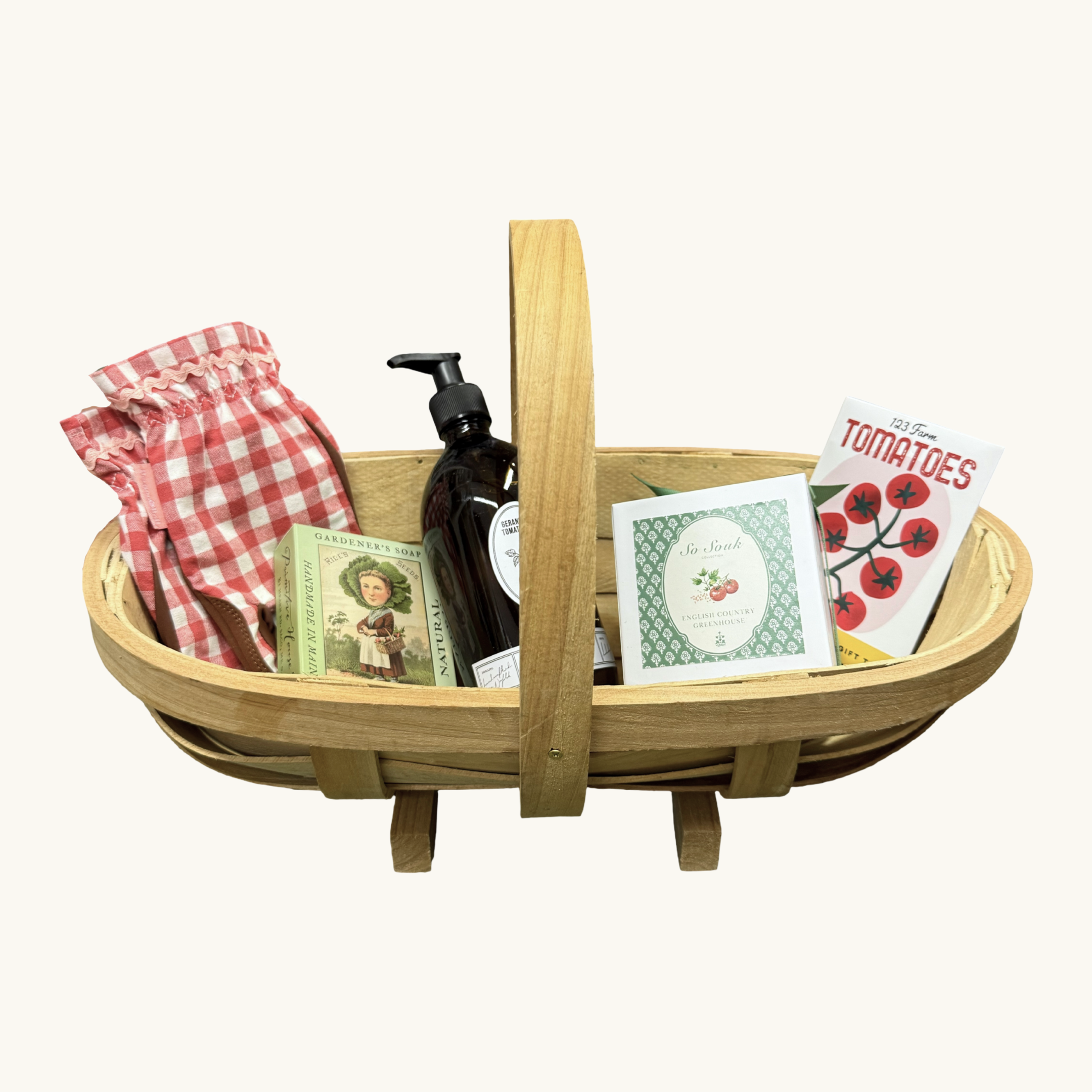 The Traditional Garden Trug Gift Bundle - Red