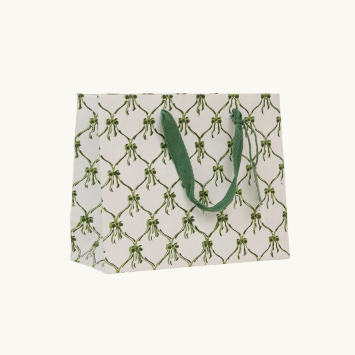 Green Festive Gift Bags (Medium)
