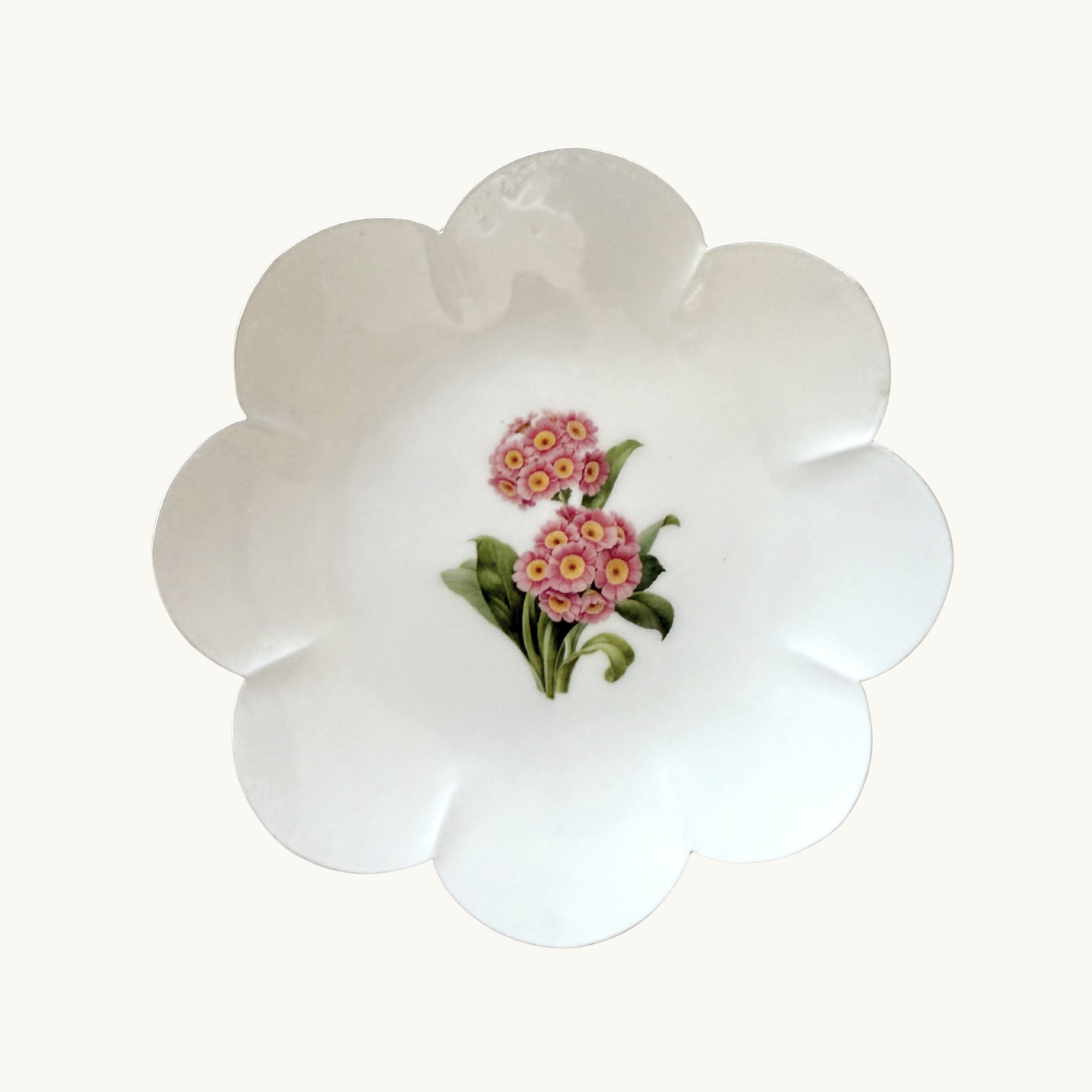 Auricula Scalloped Round Trinket Dish
