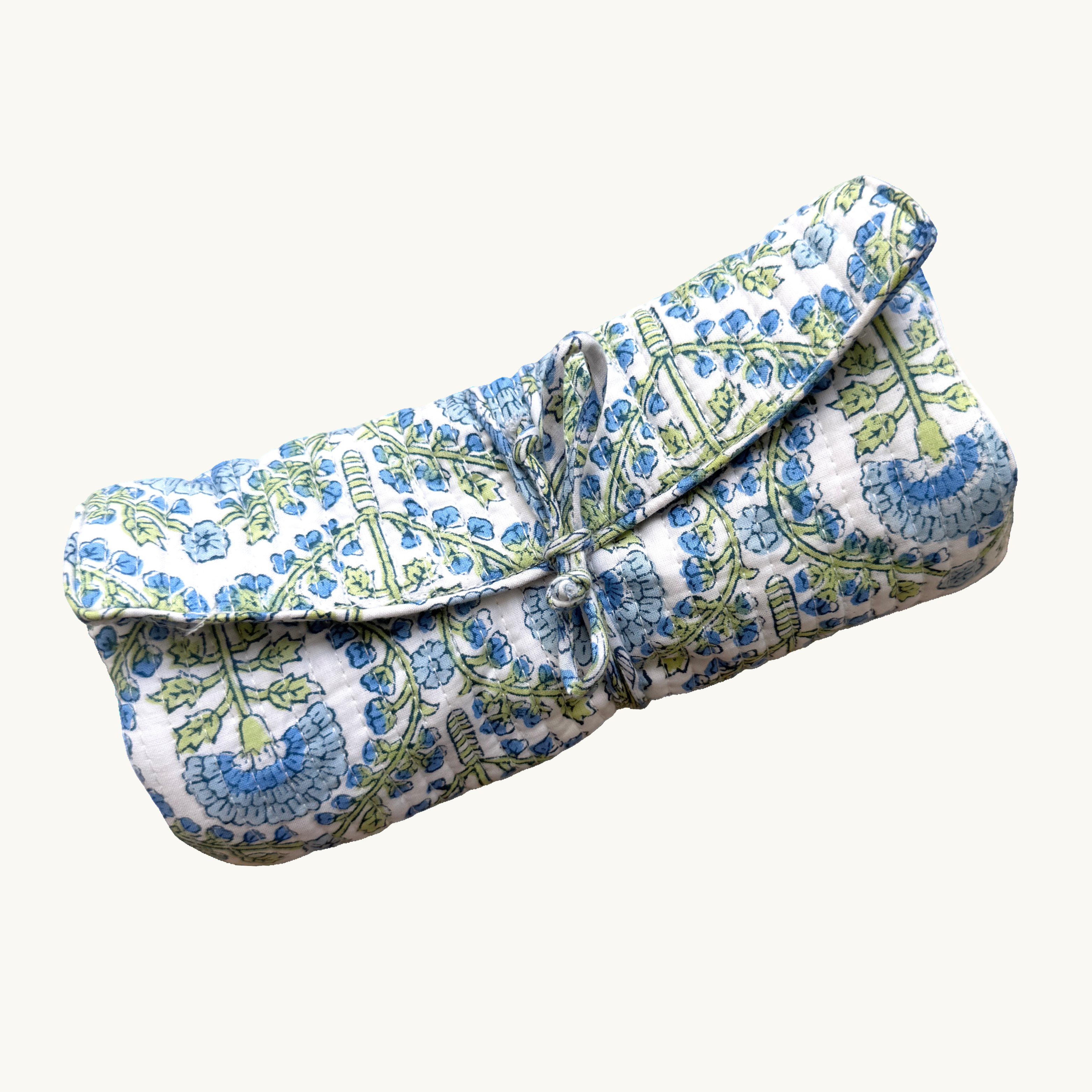 Blue Freya Jewellery Roll