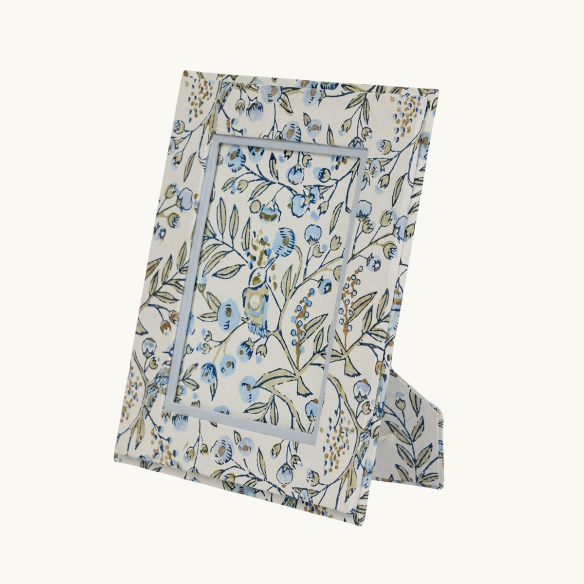 Blue Songbird Picture Frame