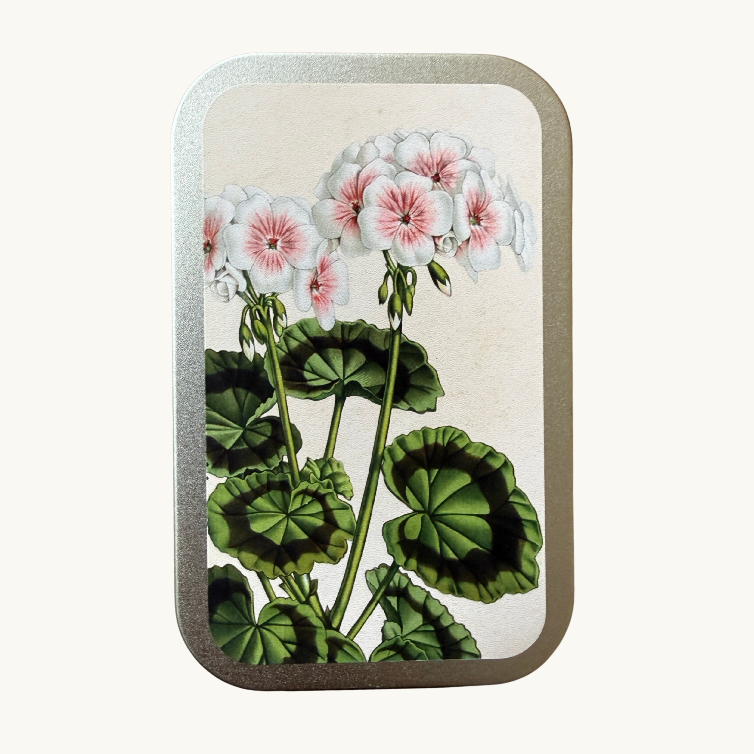 Vintage Geranium Pastille Tins