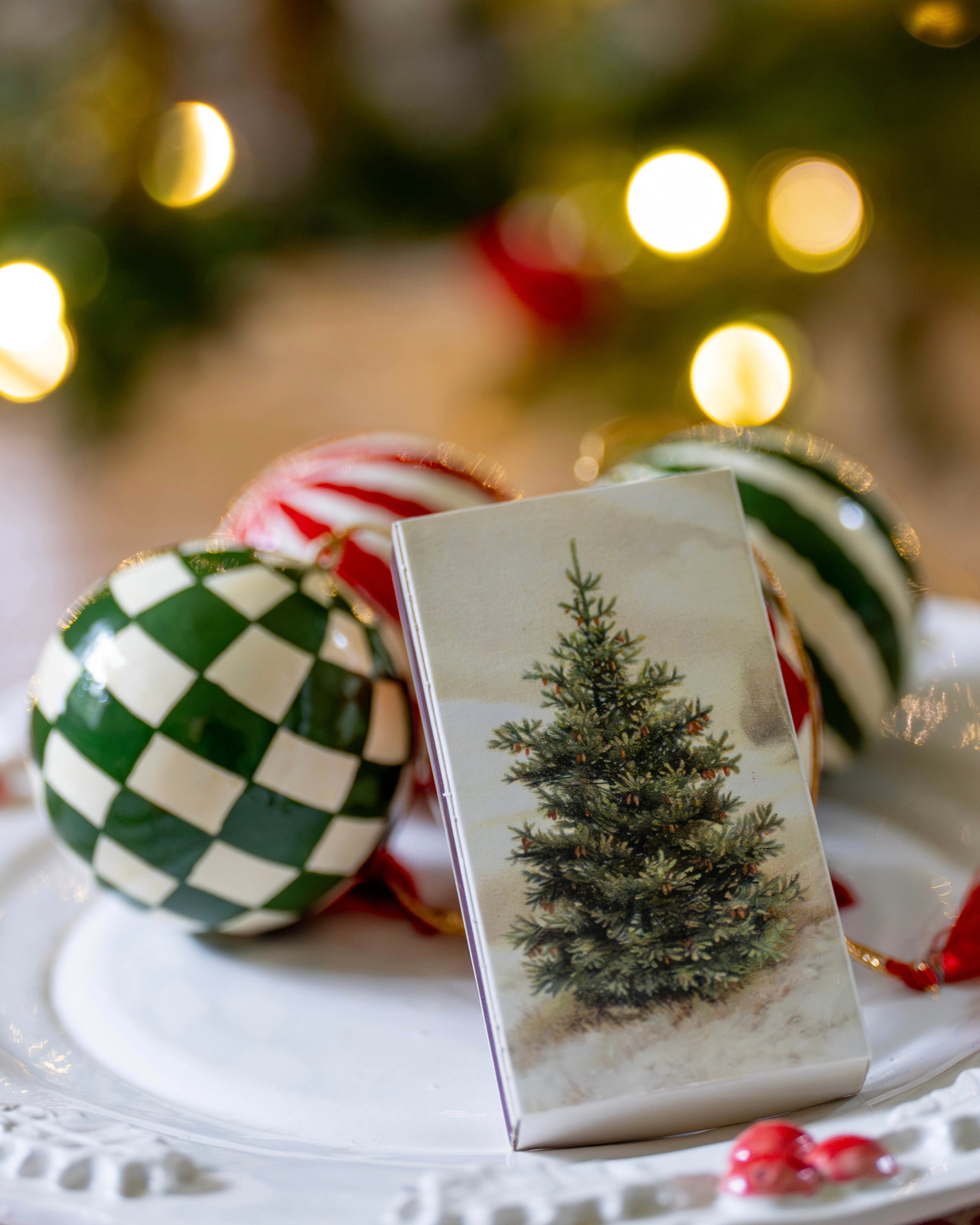 Nordic Christmas Tree Matches