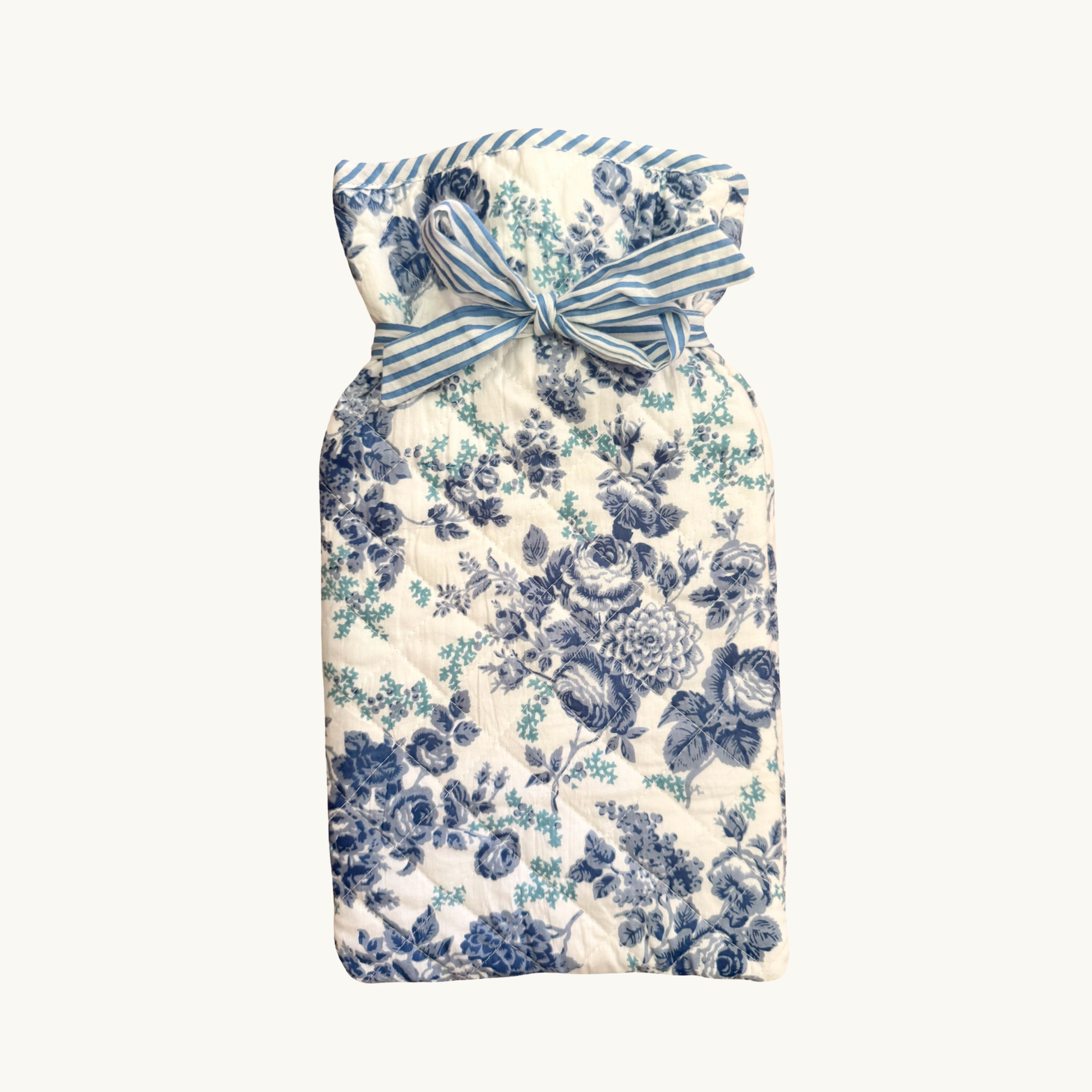 Blue Country Floral Hot Water Bottle