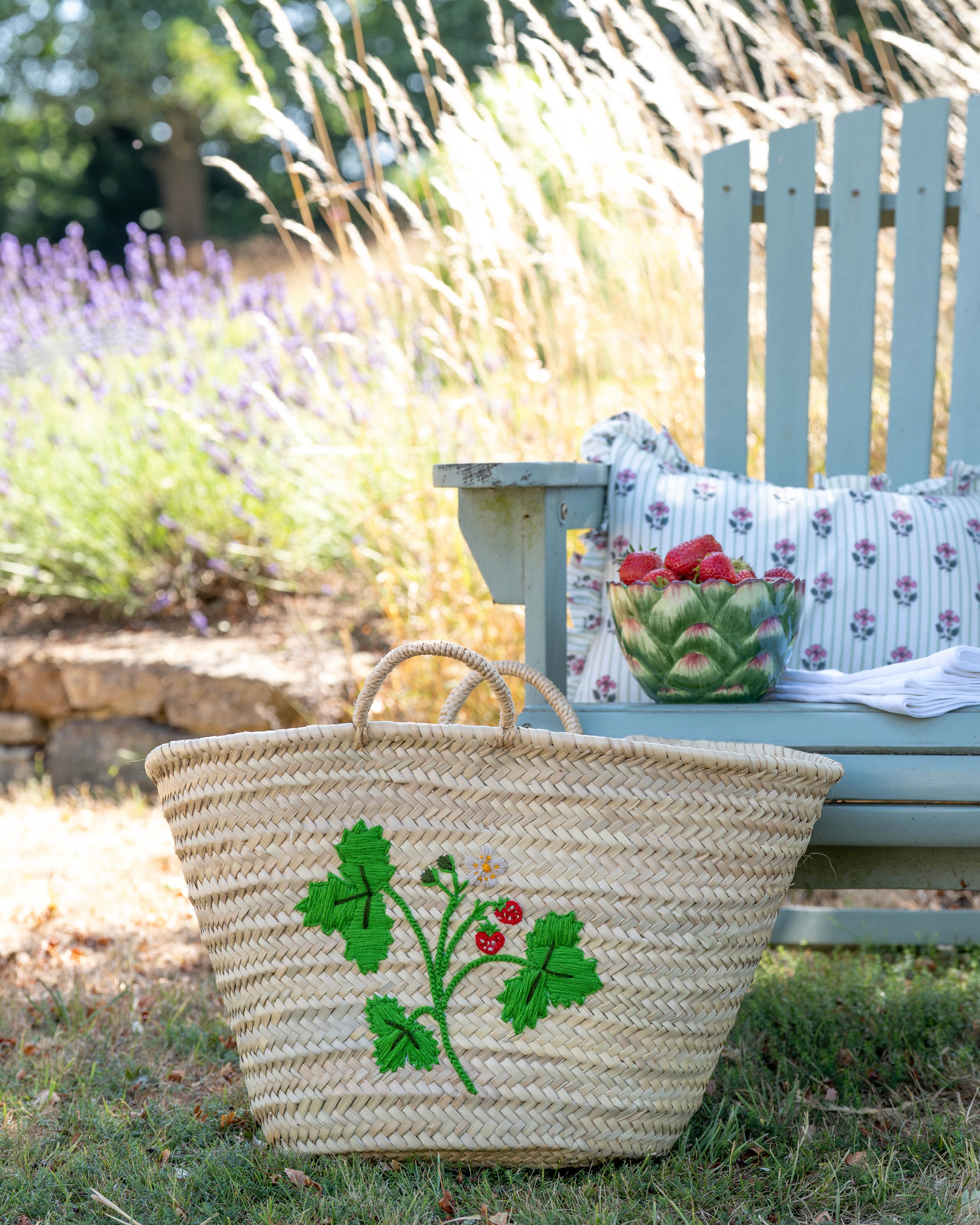 Wild Strawberry Market Basket
