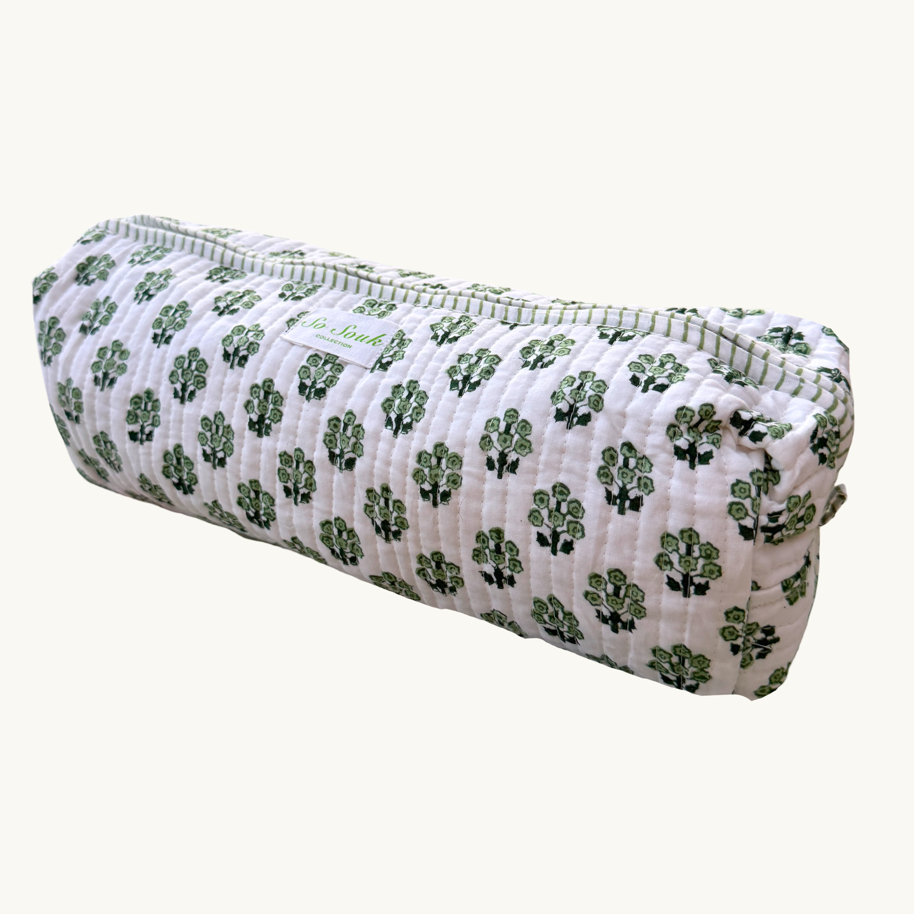 Green Daphne Hair Accessories Bag