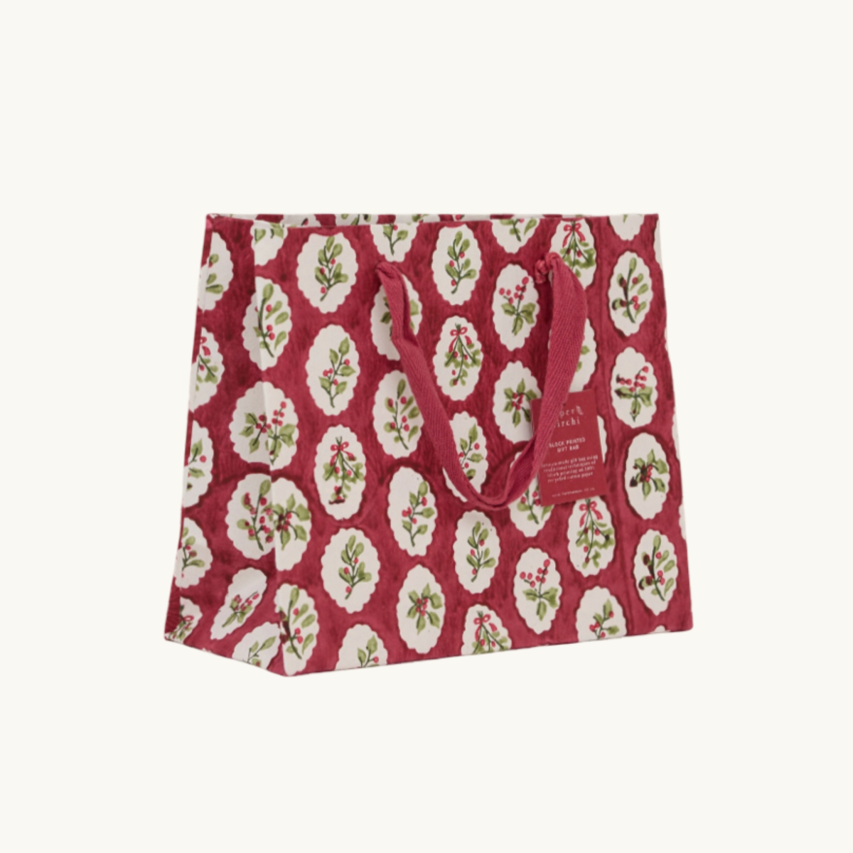 Red Festive Gift Bags (Medium)