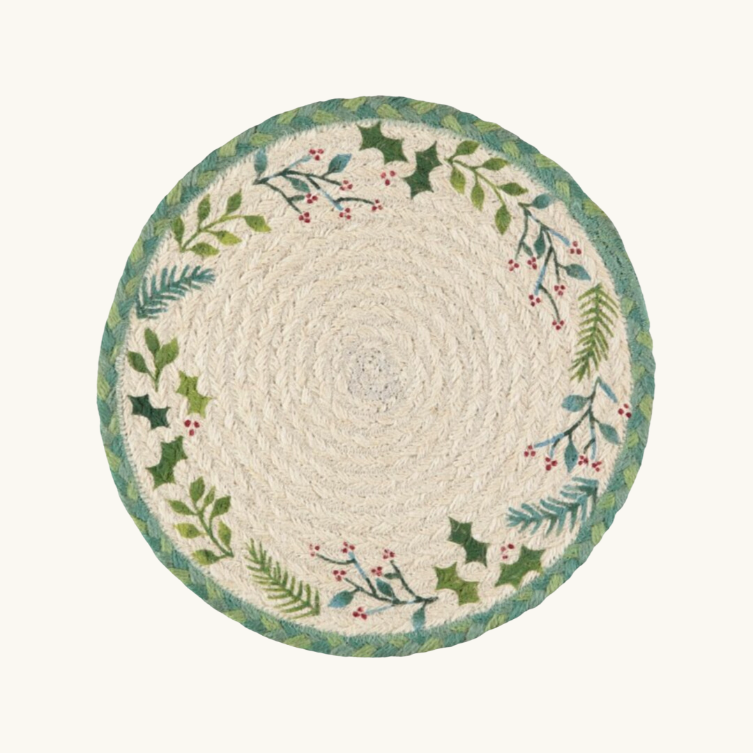 Festive Jute Placemat