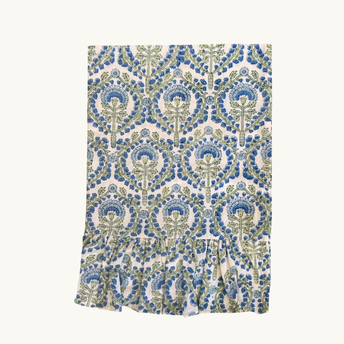 Frilled Blue Freya Kitchen Towel