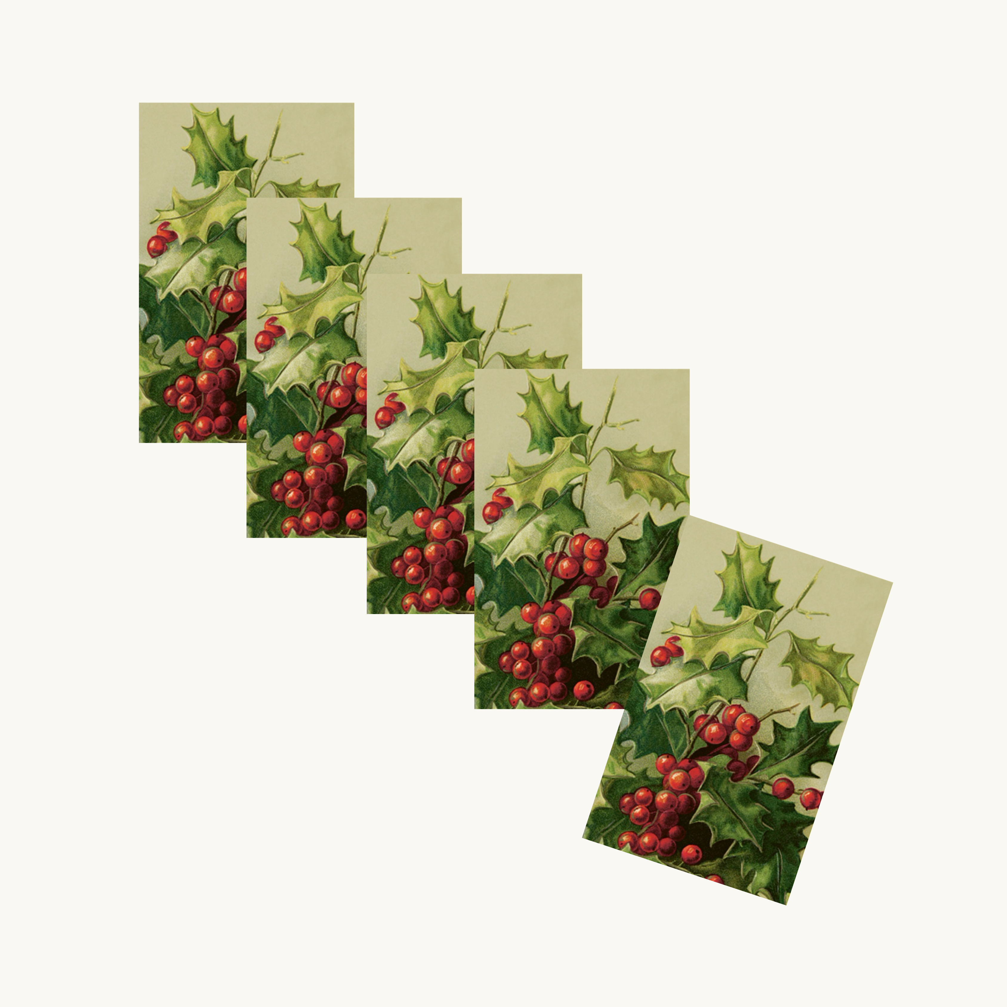 Holly Gift Tags