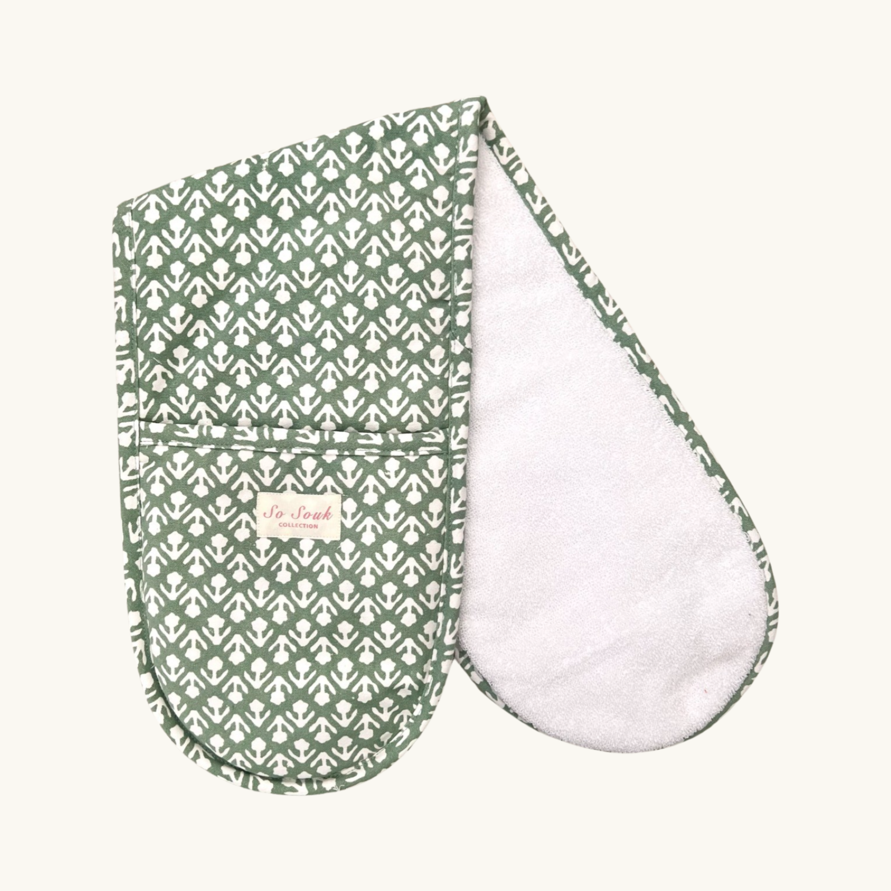 Green Bhuti Oven Gloves