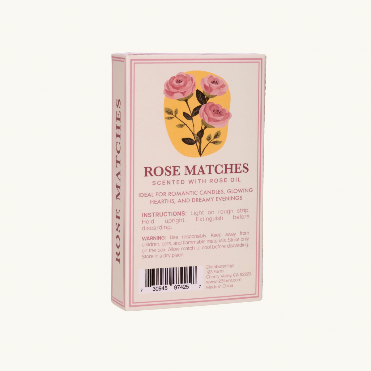 Rose Scented Matches
