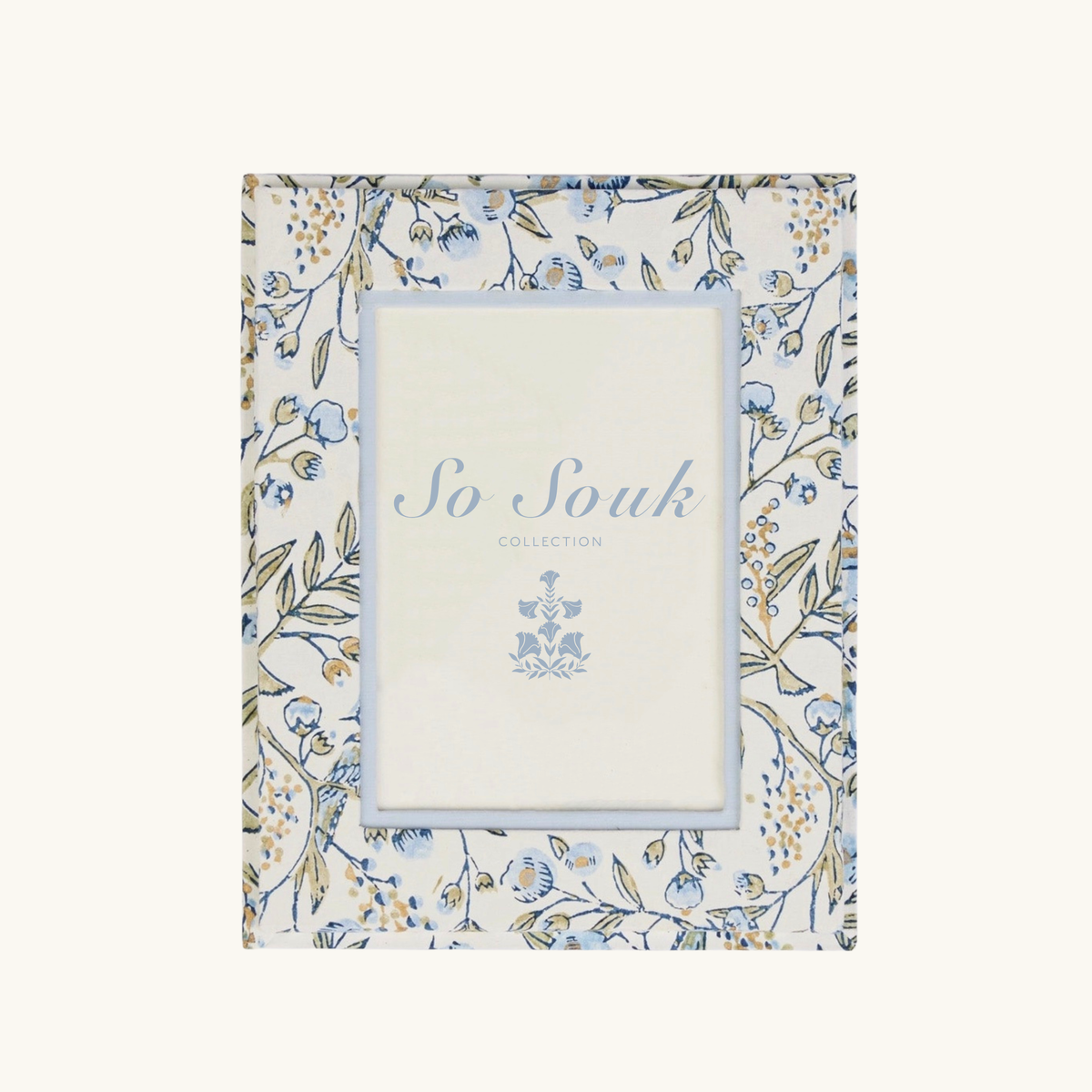 Blue Songbird Picture Frame
