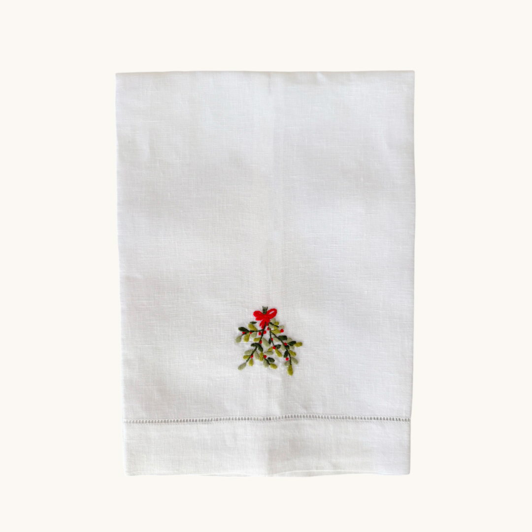 Festive Bunch Embroidered Hand Towel