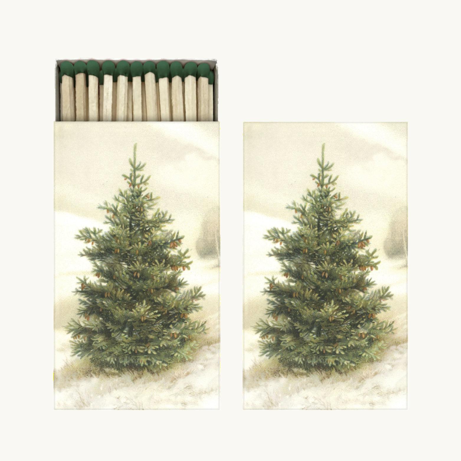 Nordic Christmas Tree Matches