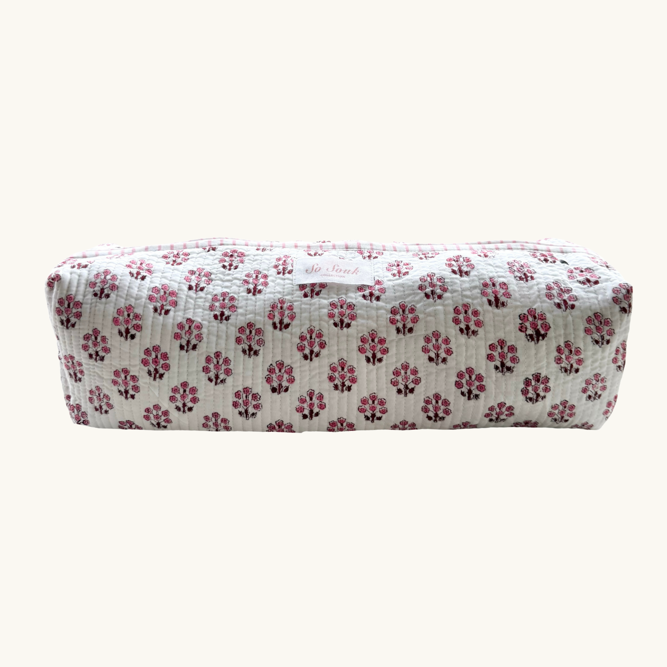 Pink Floral-patterned hair accessories