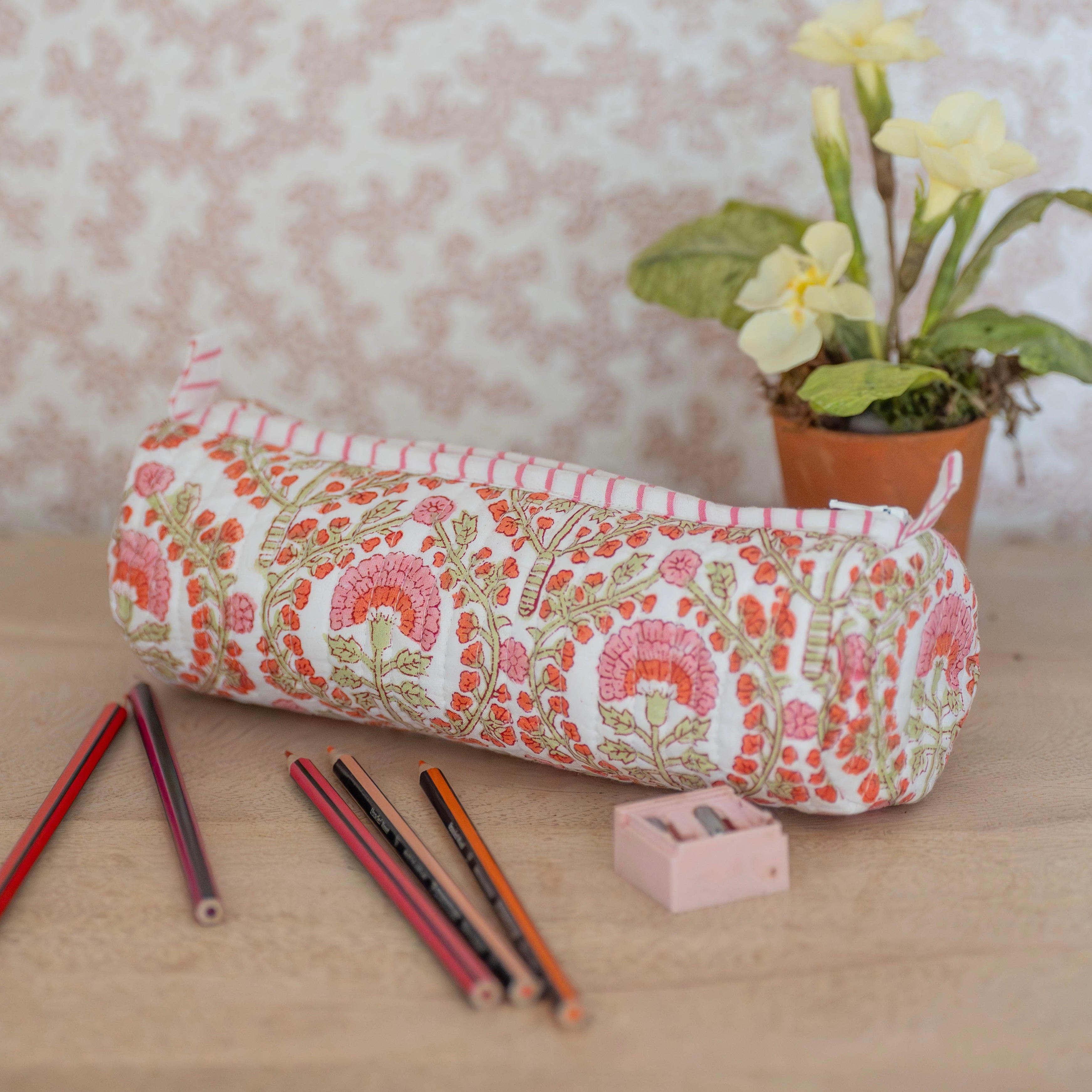 Pink Freya Pencil Case