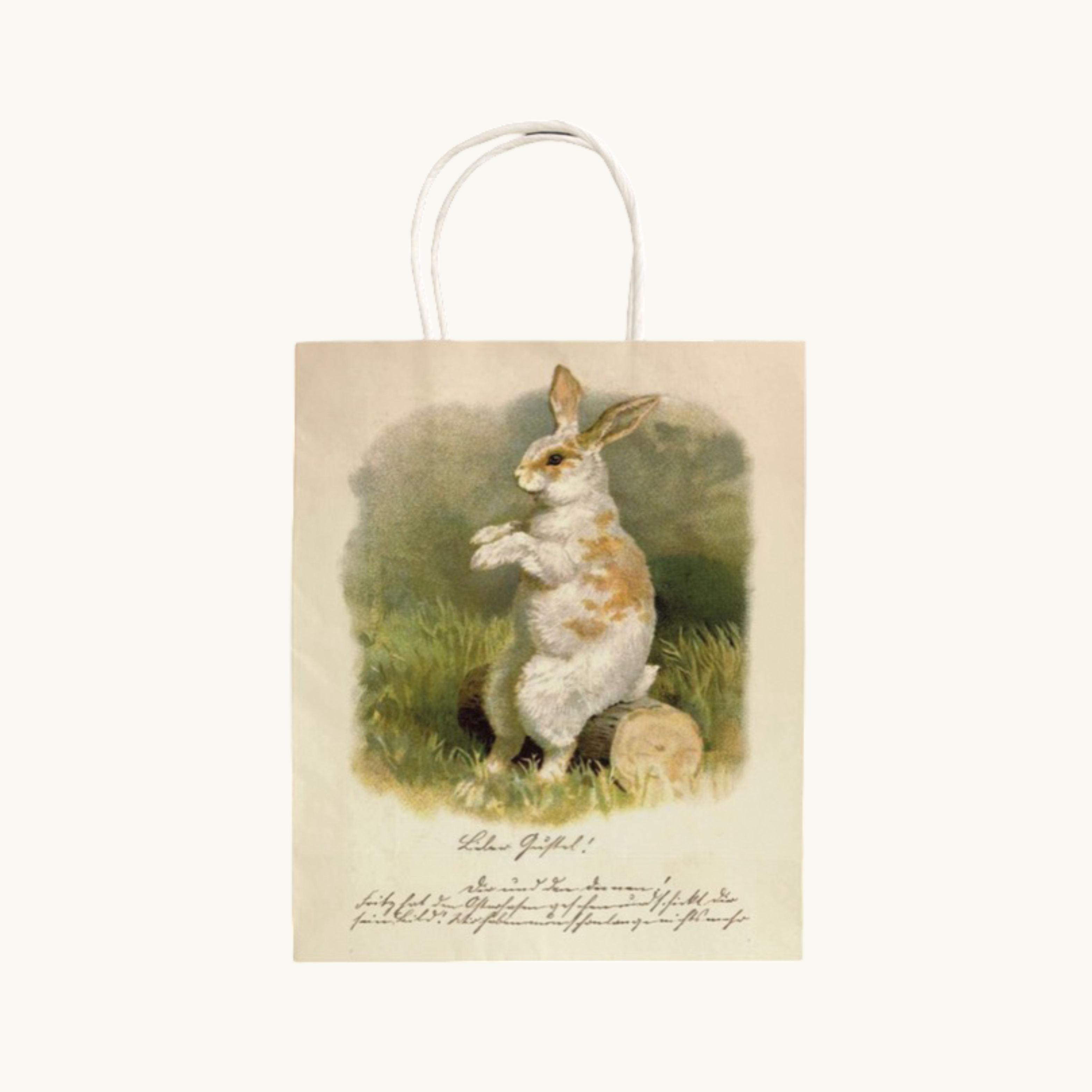 Vintage Easter Bunny Gift Bag
