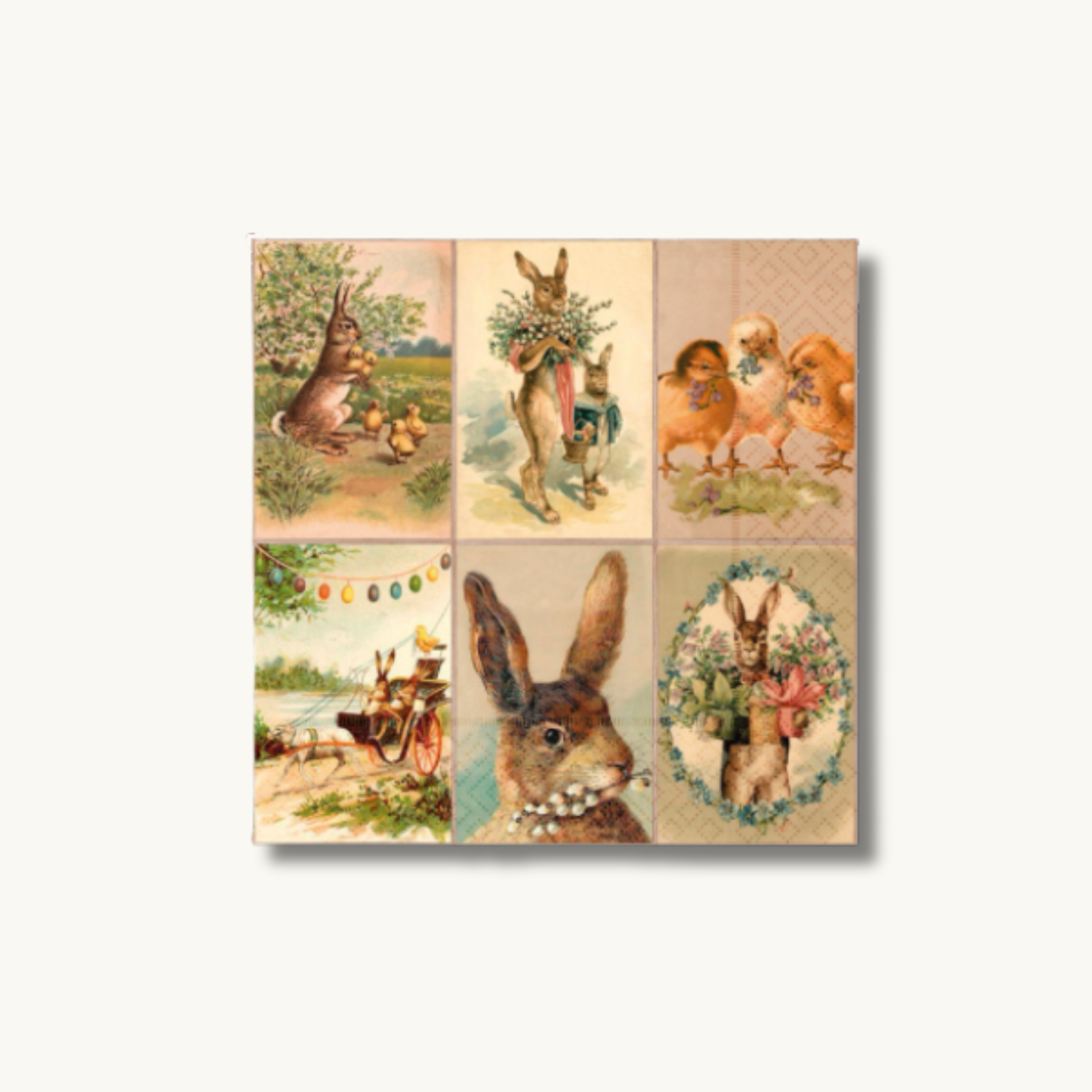 Vintage Easter Paper Napkins