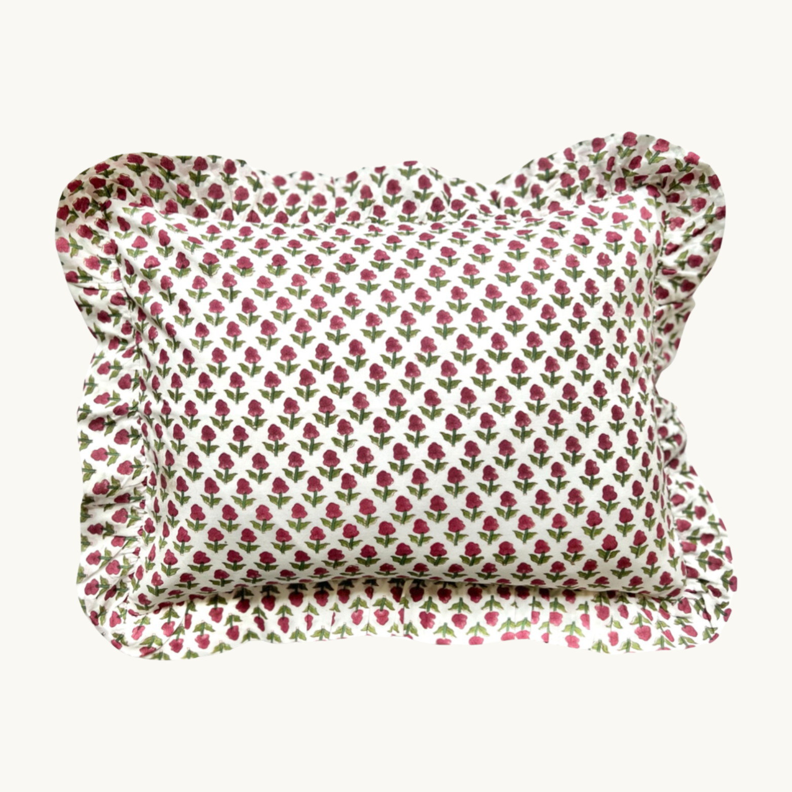Mulberry Millie Frilled Cushion