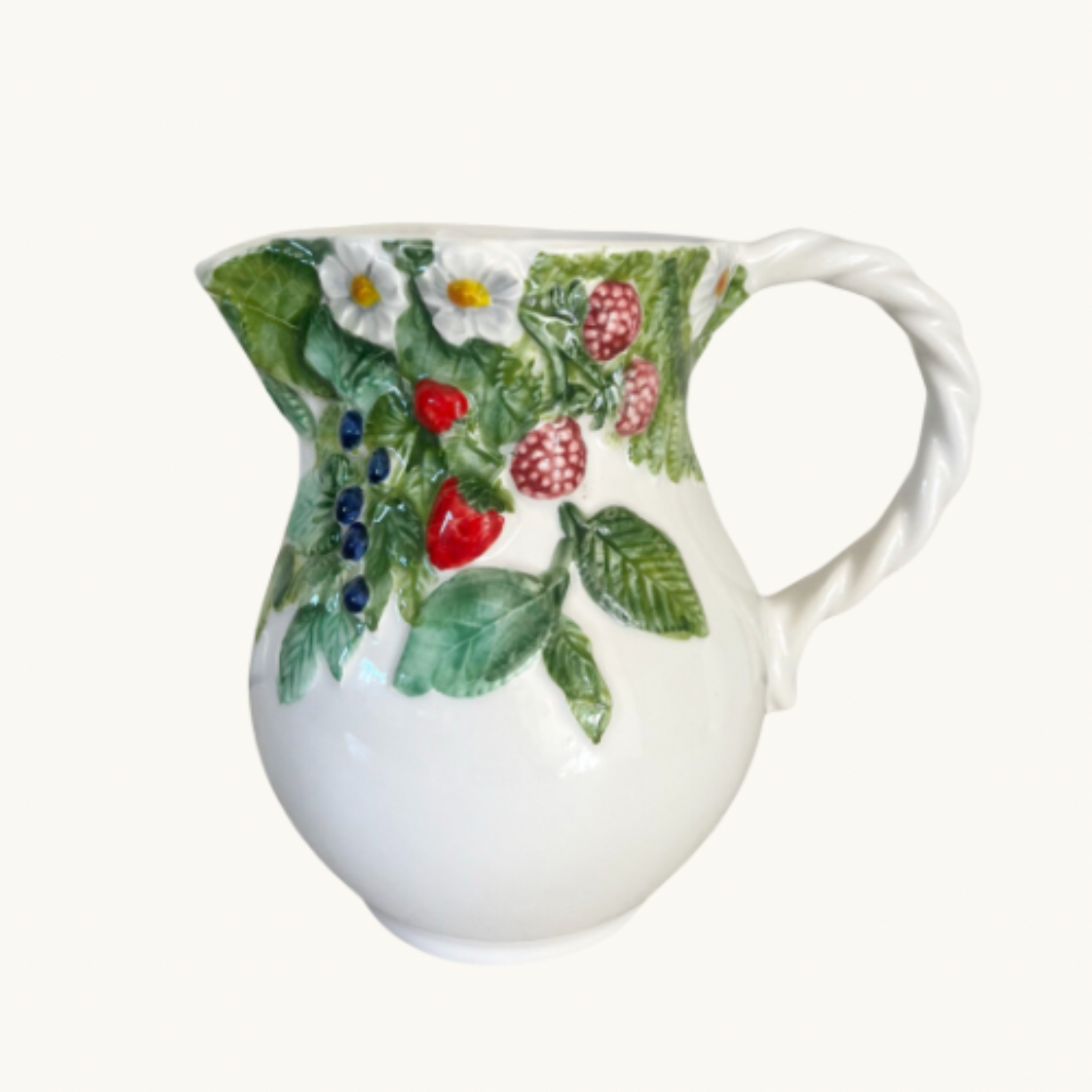 Wild Berries Ceramic Jug