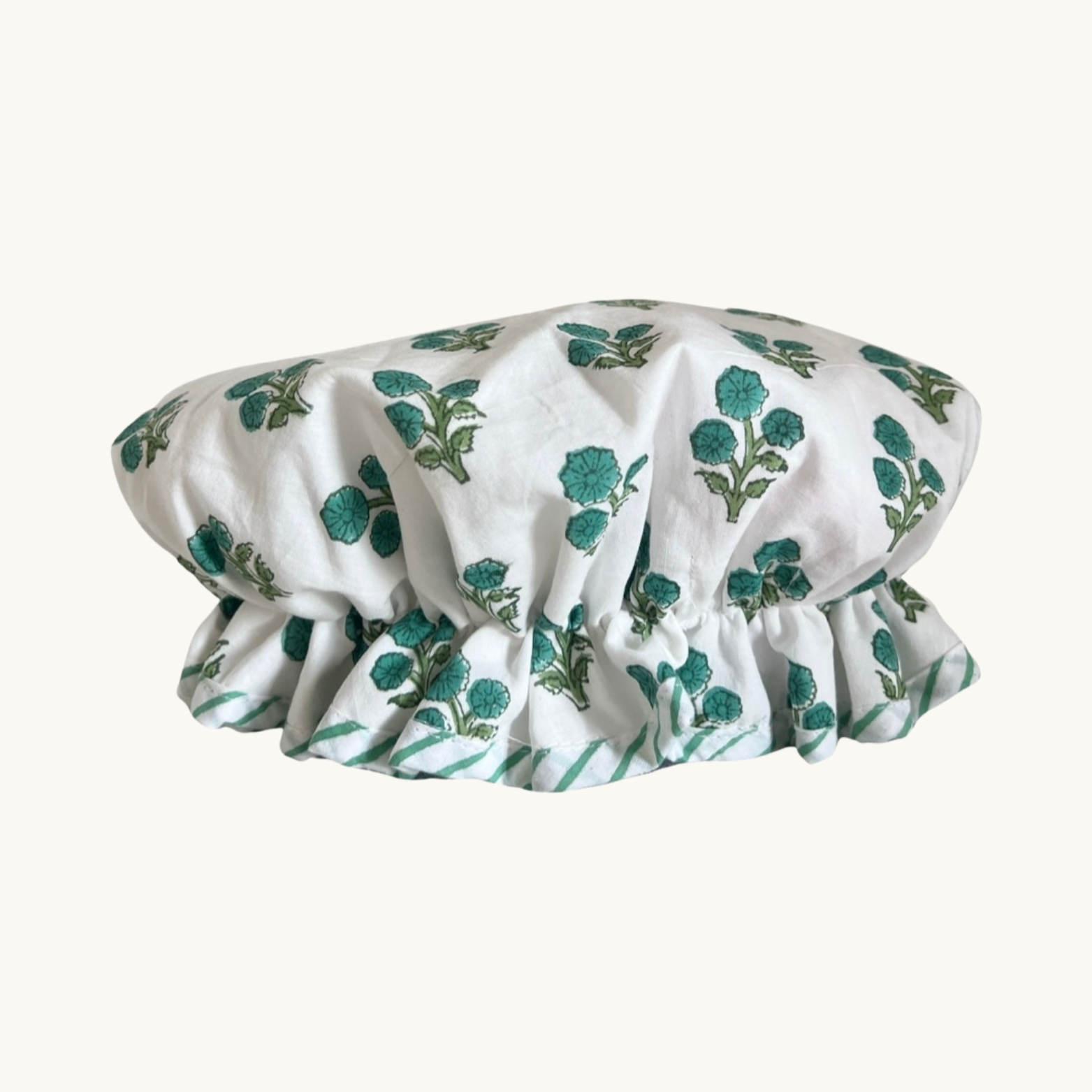 Green Misha Shower Cap