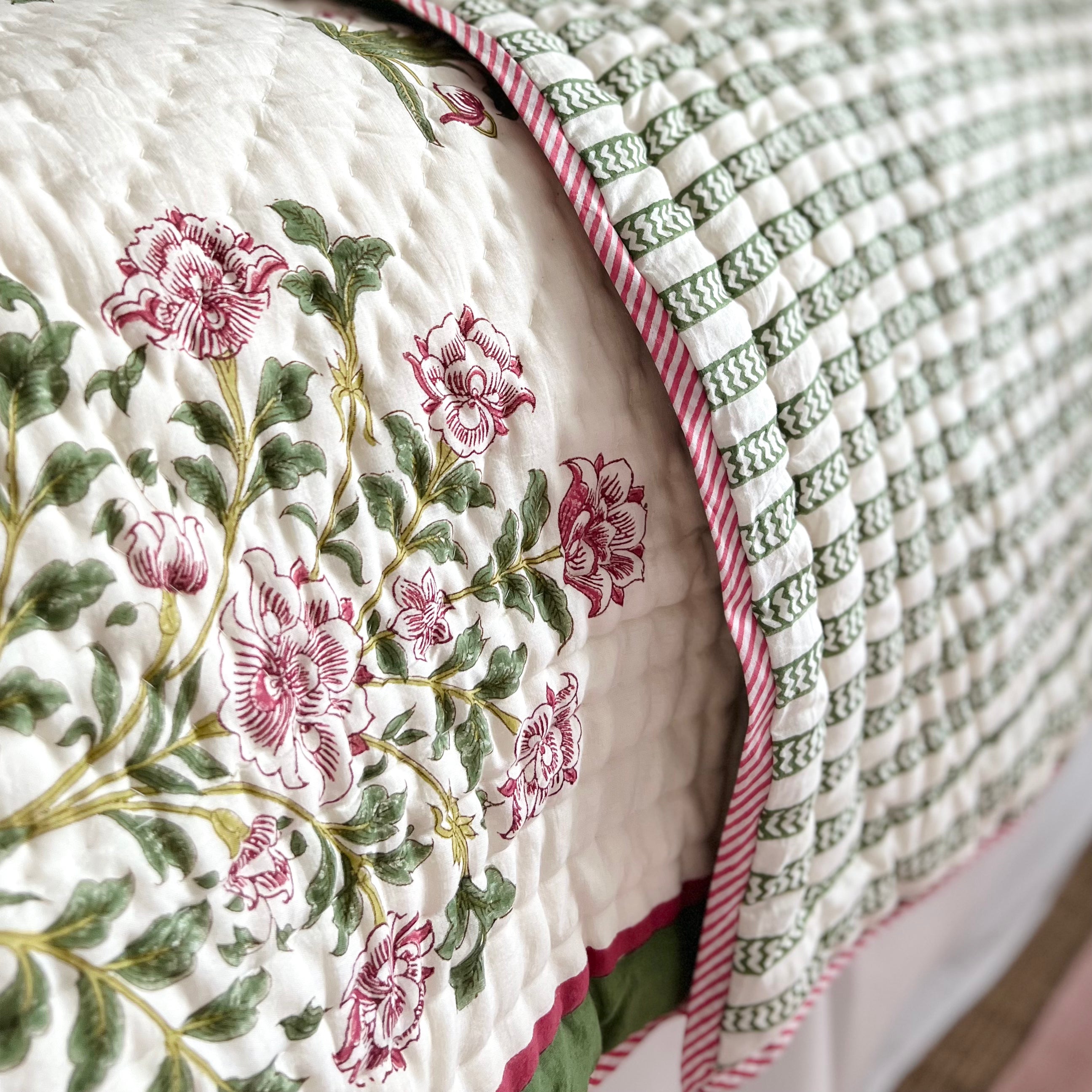 Maya Handblocked Quilt